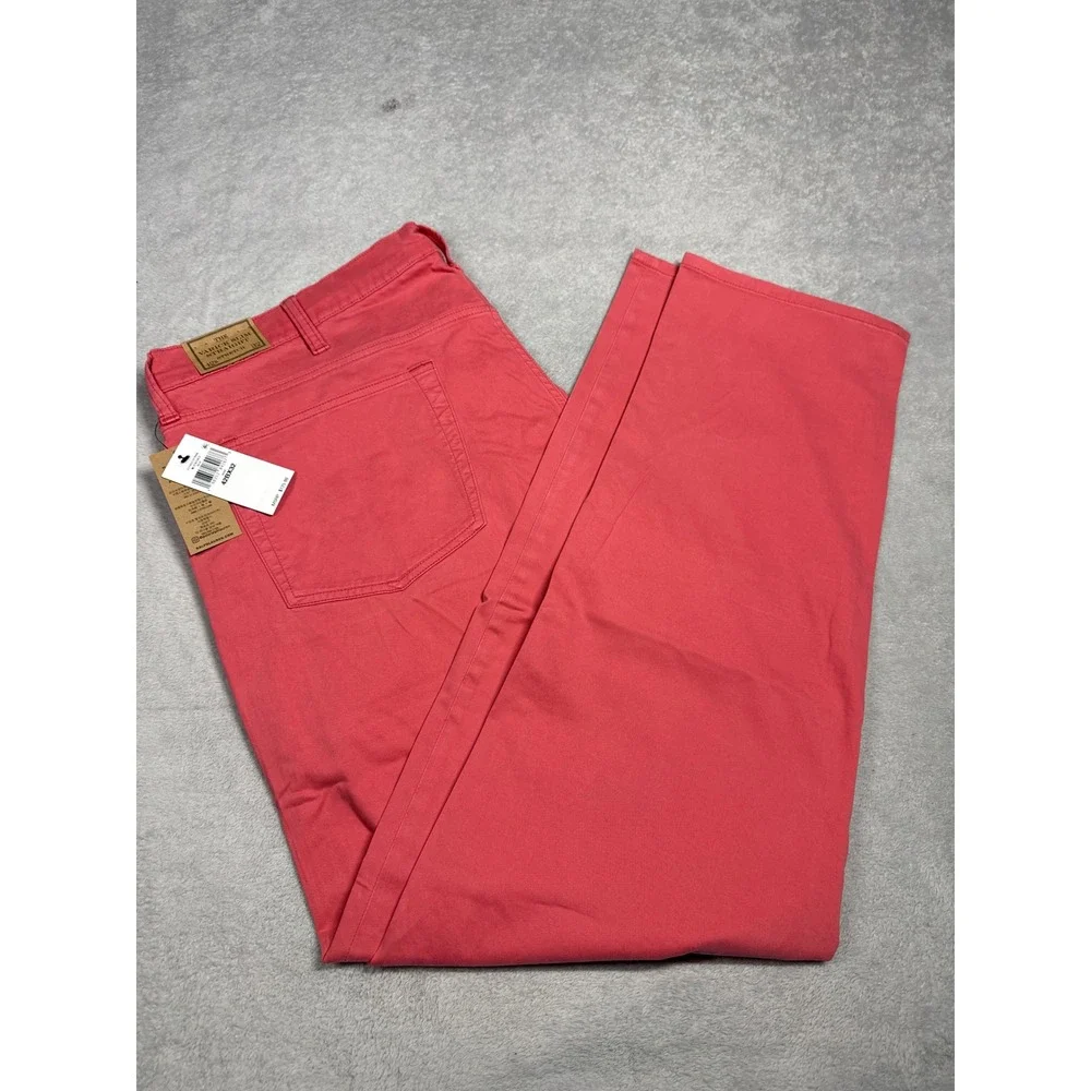 Polo Ralph Lauren Varick Slim Straight Mens 42x32 Red Stretch Chino Pants